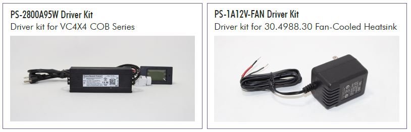 275 nm 4X4 UV LED Module - Integrated LED and Heat Sink