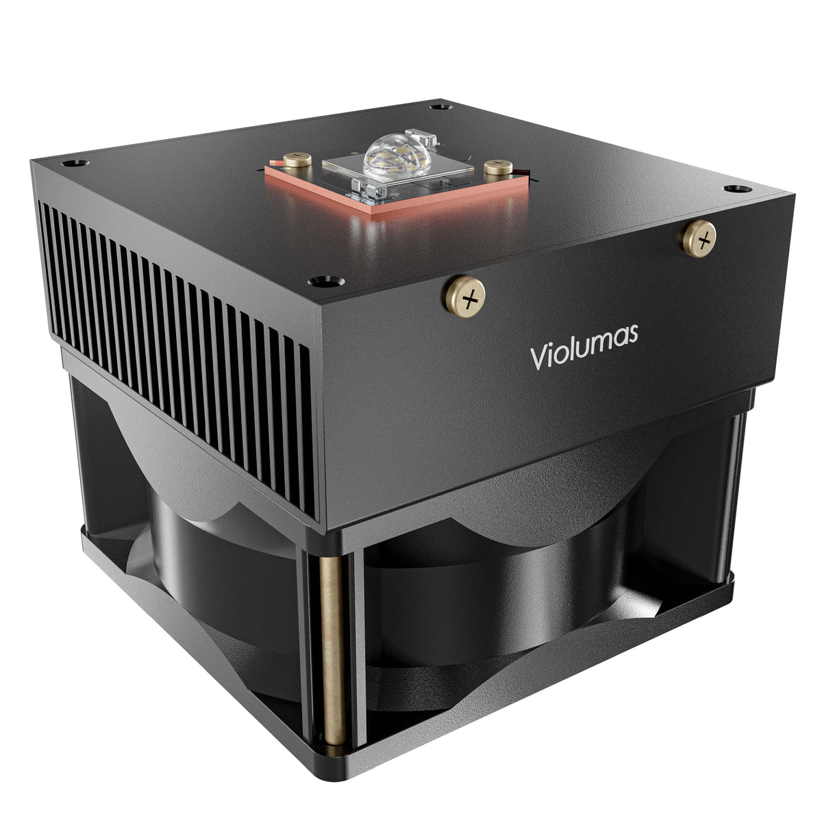 Fan-Cooled Heat Sink for VC3X3 or VC4X4 COB Array Series