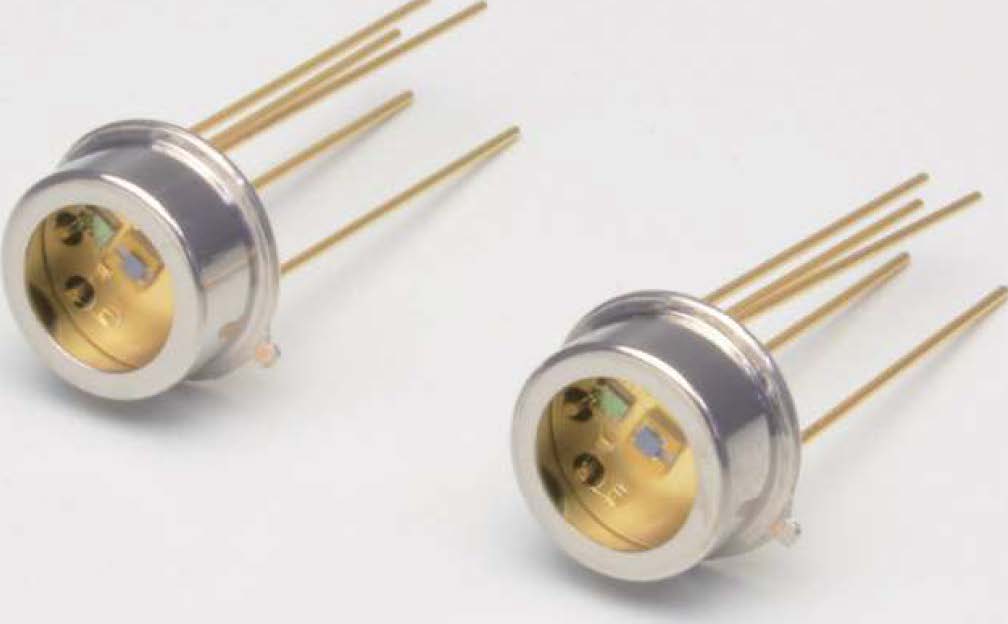 Long-wave infrared detector (TO-5) with integrated 100 MHz preamplifier