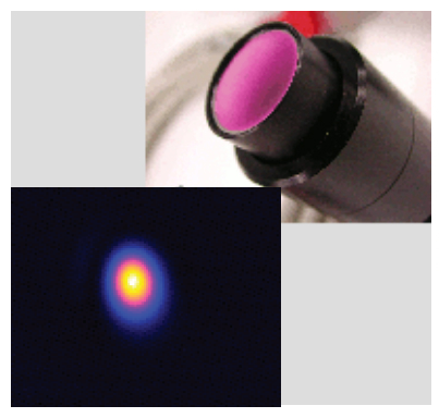 IR Beam Profilers - 120x84d Digital Infrared Imaging Camera