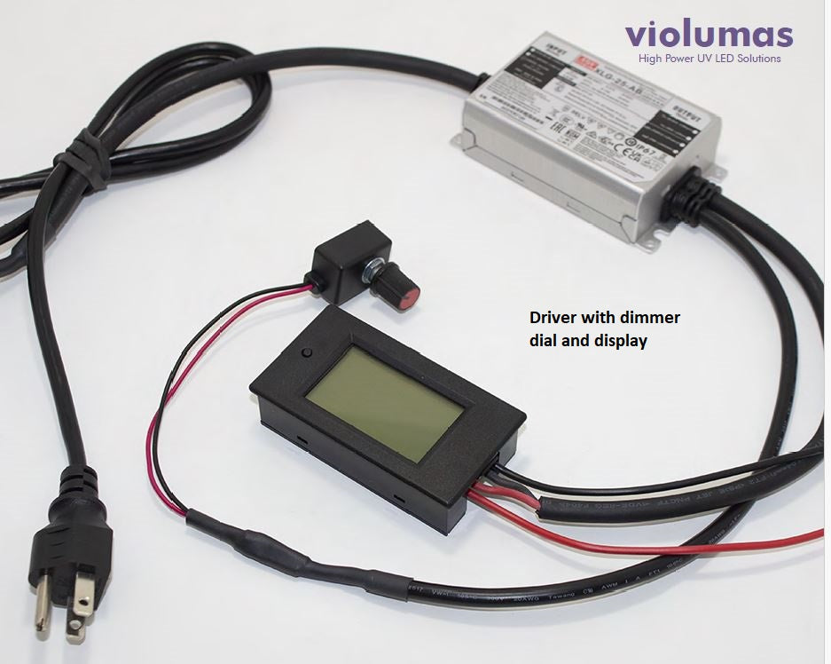 Driver for High Power 255 nm 4X4 UV LED Arrays