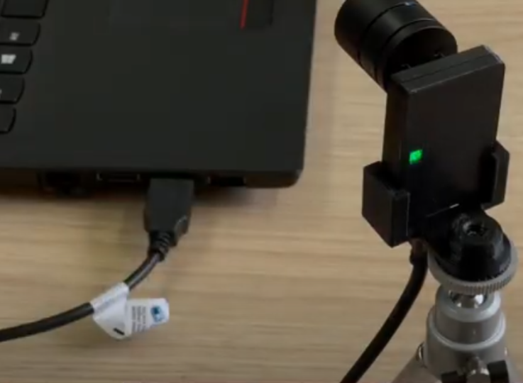 THz Beam Profiler - 160x120 Digital Imaging Camera (HRFZ-Si)