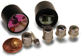 32 x 32 Sensor in TO39 with Integral Optics and Calibration