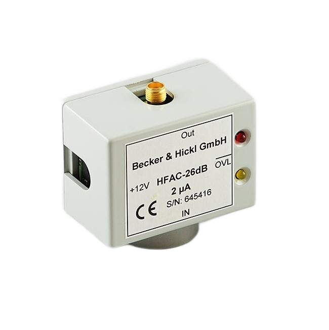 Wide-Band Amplifiers for PMTs and MCPs (HFAC-26)