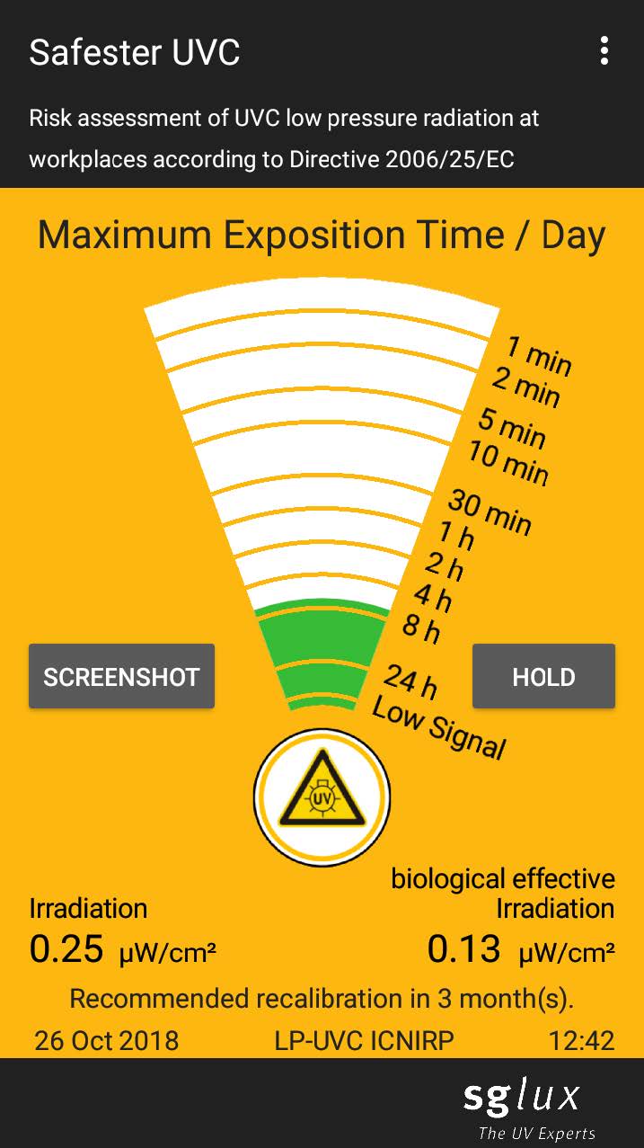 Safester UVC Radiometer for Workplace Safety - Boston Electronics
