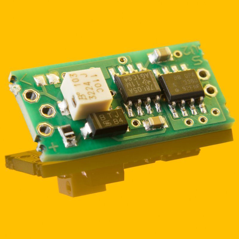 VOLTCON board converts analog signal to 0-5V