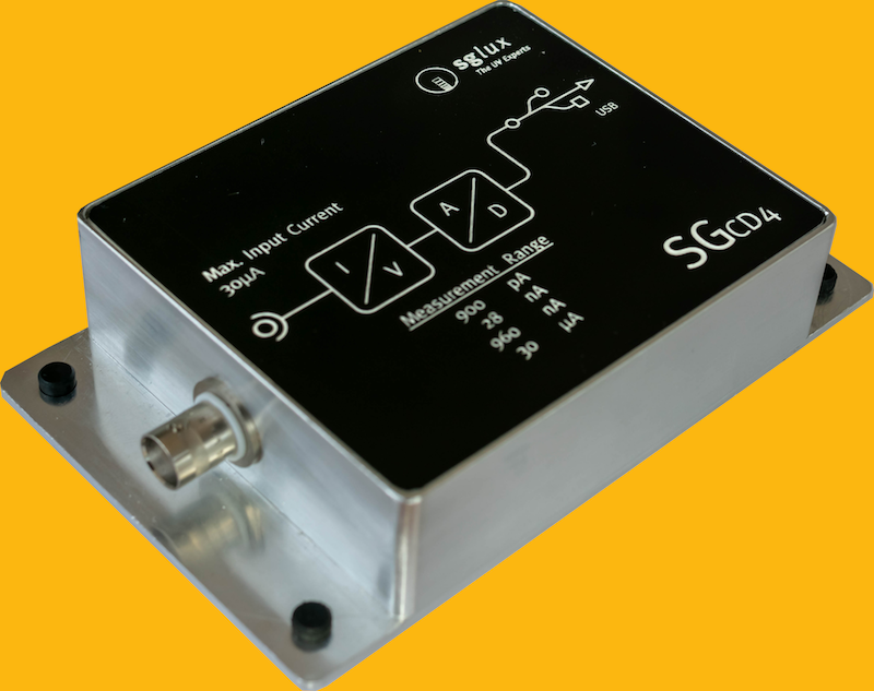 SGCD4 Switchable Gain Photocurrent Digitizer